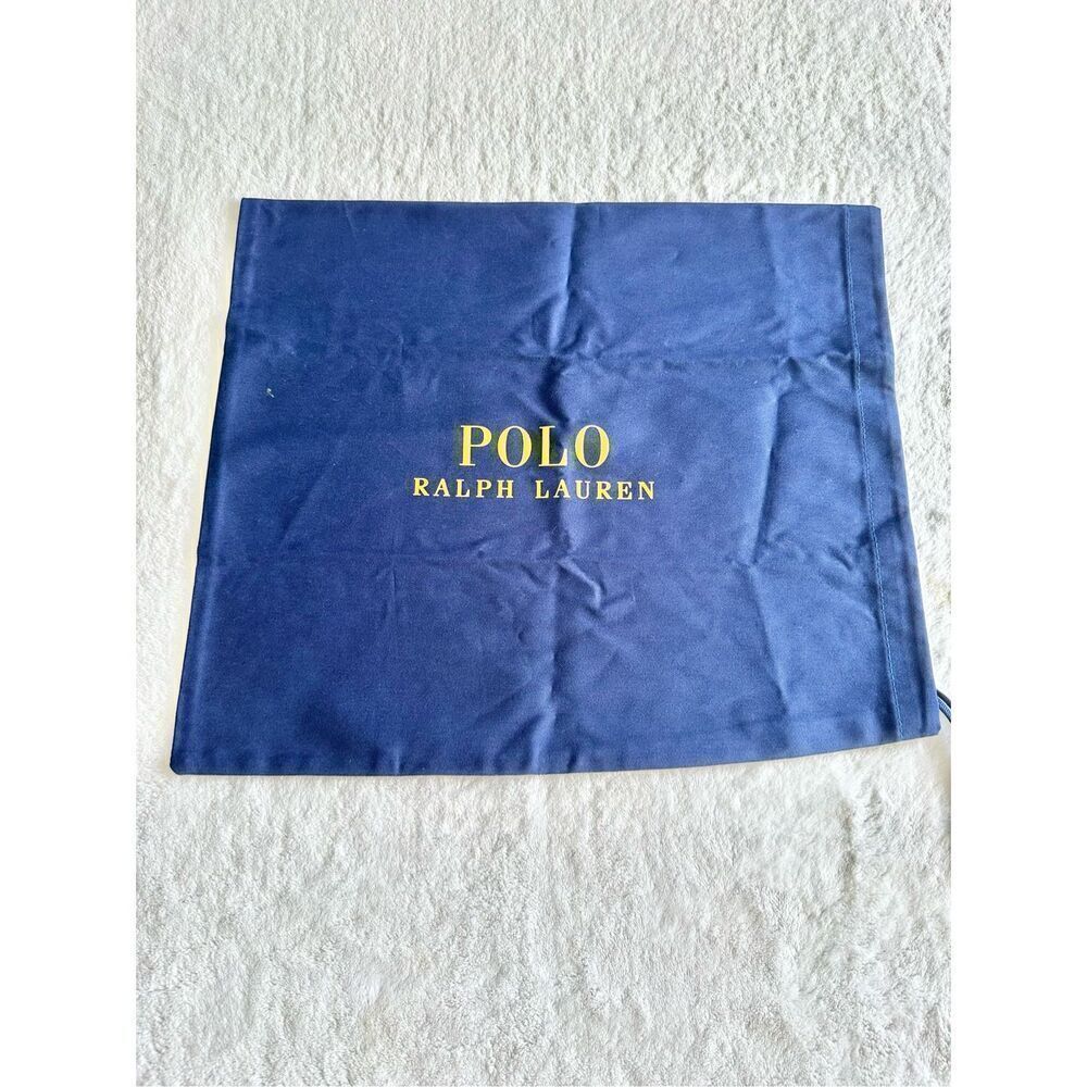Blue and yellow Polo Ralph Lauren dust bag